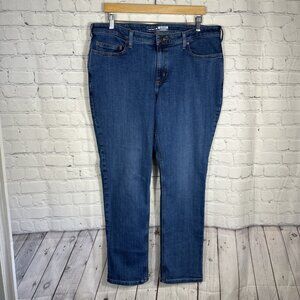Carhartt Relaxed Jeans Fit Straight Women's Size 16 Regular Blue BD5383-W